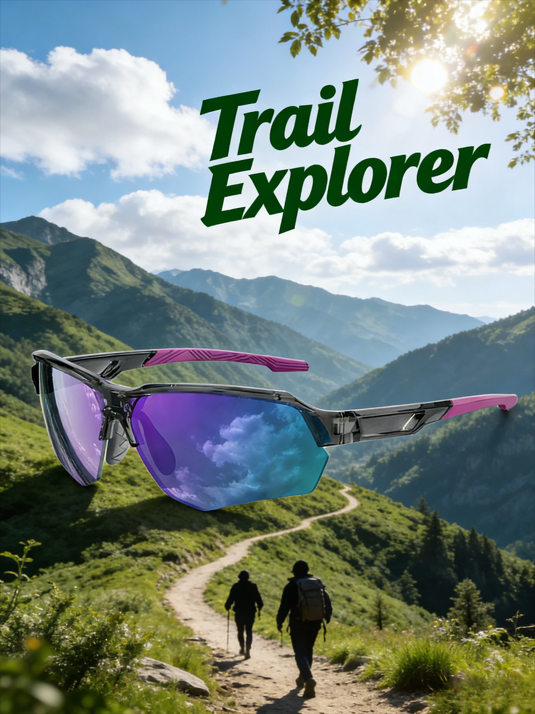 

Unisex Polarized Sports Sunglasses - Anti-Reflective Lenses Casual Riding Protective Eyewear