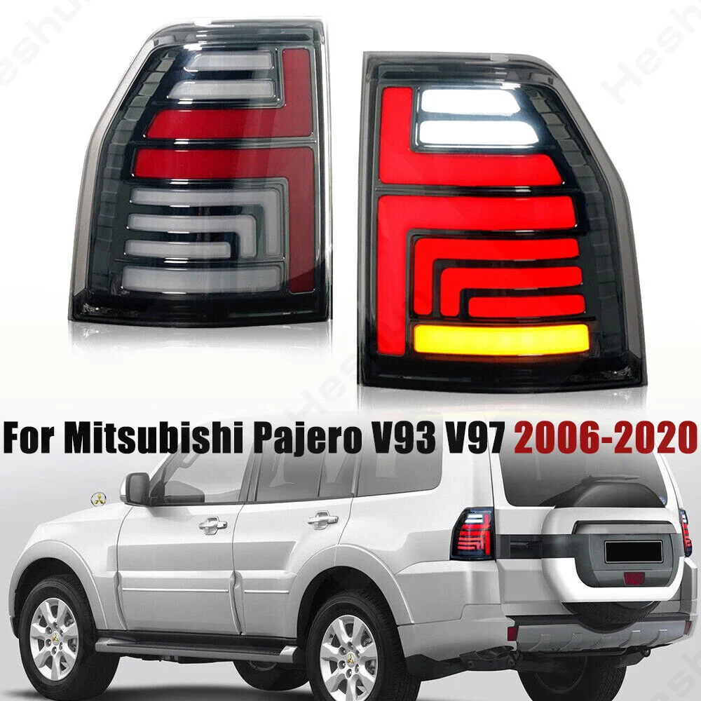 

Taillights For Mitsubishi Pajero V93 V95 V97 V98 2006 2007 2008 2009 - 2020 3.0L 3.8L Tail Light Rear Lamp Assembly E-mark Pair