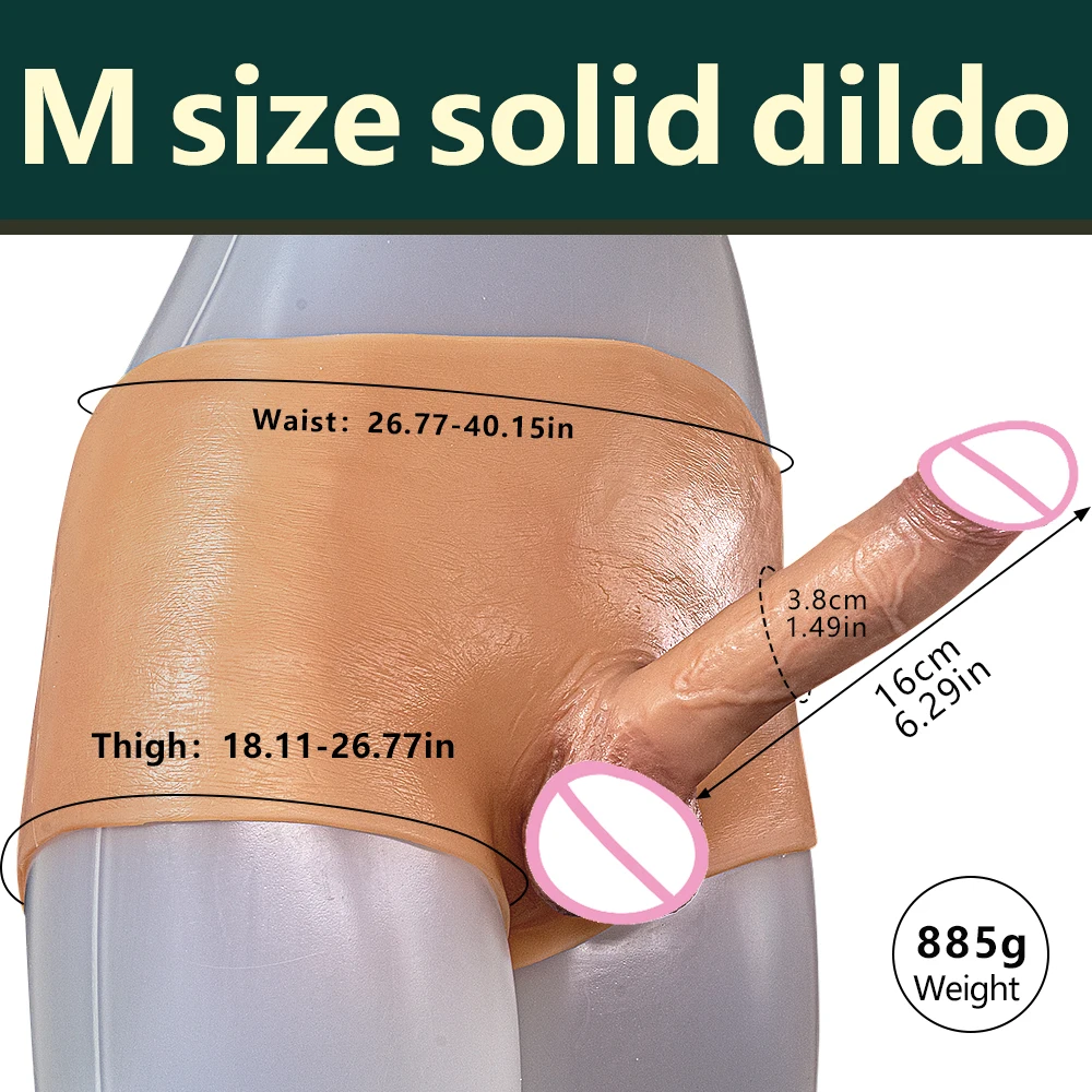 Hollow/Solid Silicone Realistic Dildo Pants Strap on  Realistic Dildos Masturbators Penis Sex Toys for Women Lesbians Adults 18+