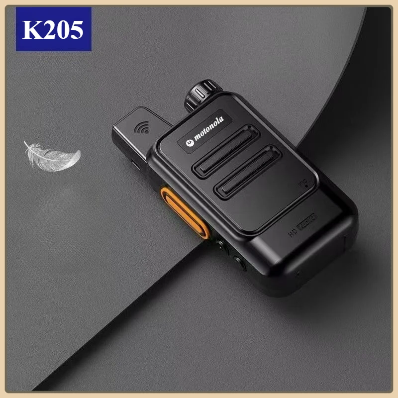 

K205 mini walkie-talkie, one-key frequency matching 16 channels 9800MAH TYPE-C direct charging