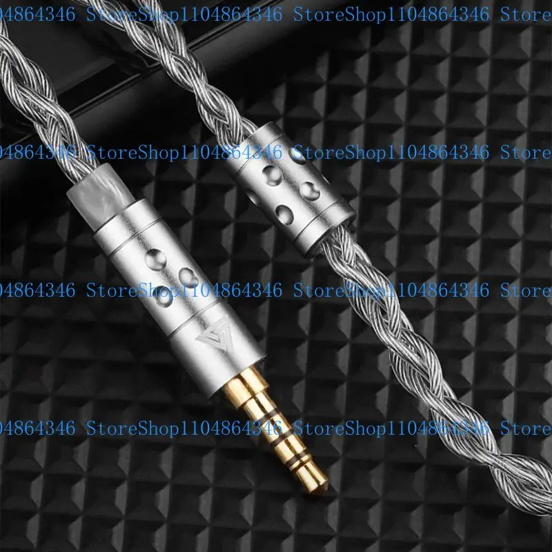 5ASD柔軟な低抵抗ヘッドフォンのアップグレードケーブル酸素イージー銅ケーブル120cm