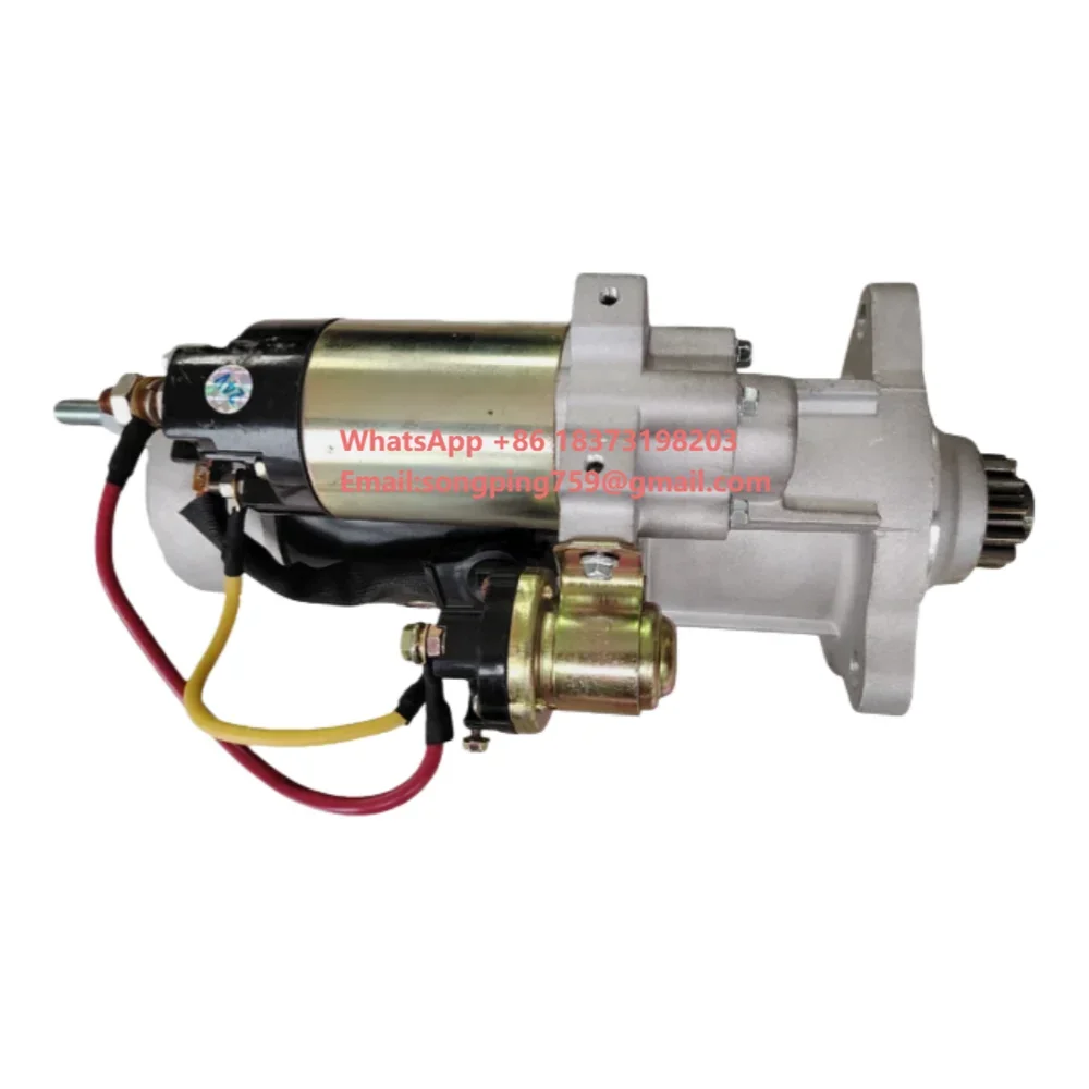 

17233221 24V 12T Starter Motor High Quality Construction Machinery Parts for EC240BLC EC290BLC EC300D EC700BLC EC950E Excavators