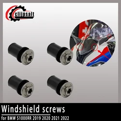 For BMW S1000RR 2019 2020 2021 2022 Motorcycle Accessoris front windshield screw Stainless Steel Screw