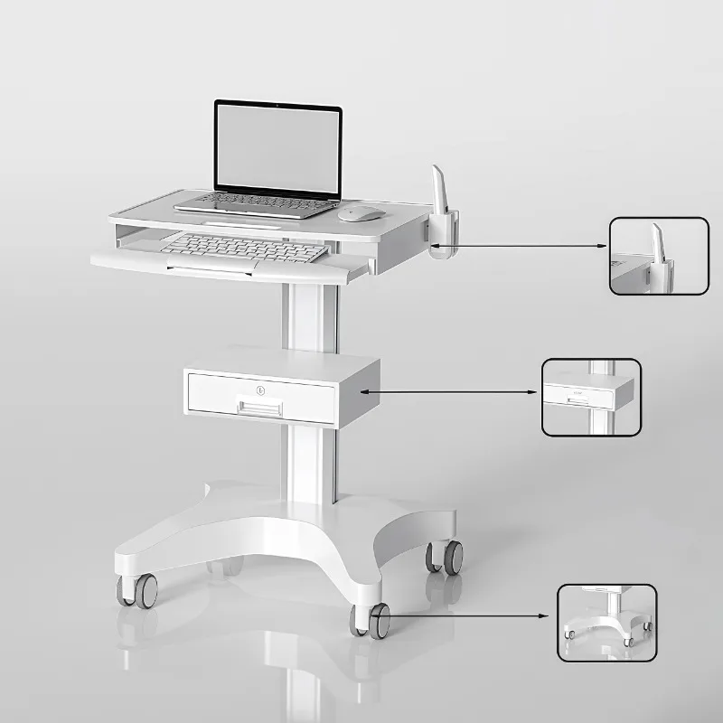 

Rolling Storage Cart Hairdressing Cosmetologist Luggage Beauty Cart Trolley Carrito Almacenamiento Home Luxury Furniture
