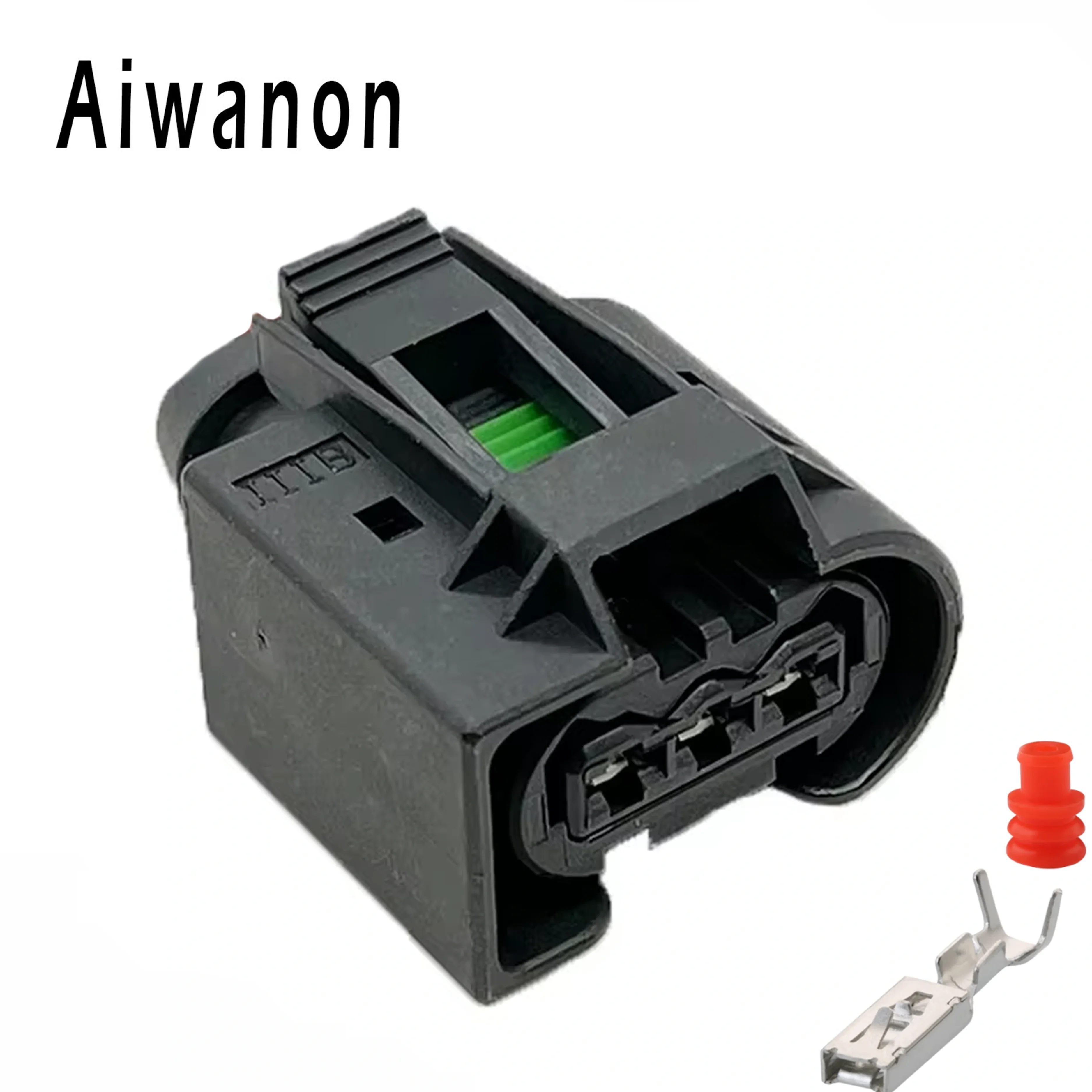 

1 Set 3 Pin Auto Injector ABS Crankshaft Electrical Connector Waterproof Female Wire Harness Plug For Benz BMW 09441391 50290970