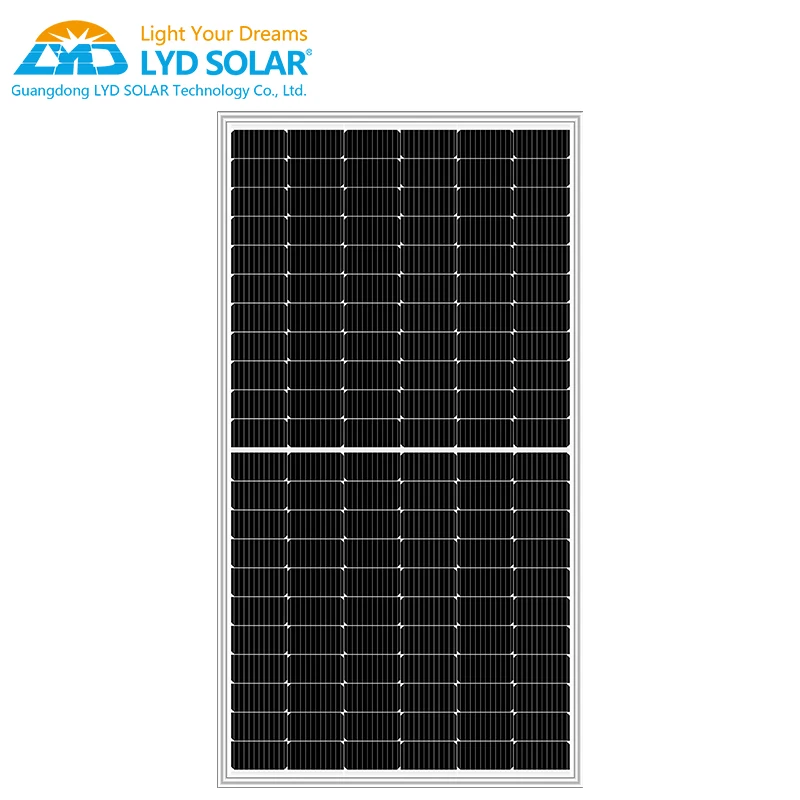 China Manufacturer Wholesale 500 Watts Mono Monocrystalline PV Solar Panel 132 Cells