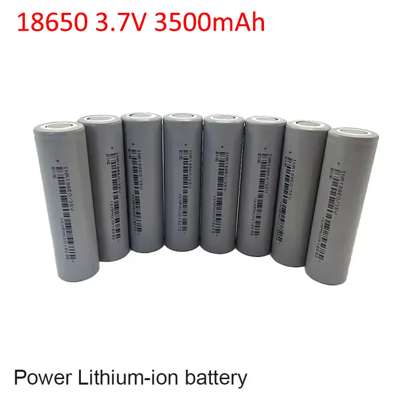 

Rechargeable Battery INR18650 3.7V 3500mAh Brand new 18650 35V 20A discharged Li-ion rechargeable battery for bright flashlight