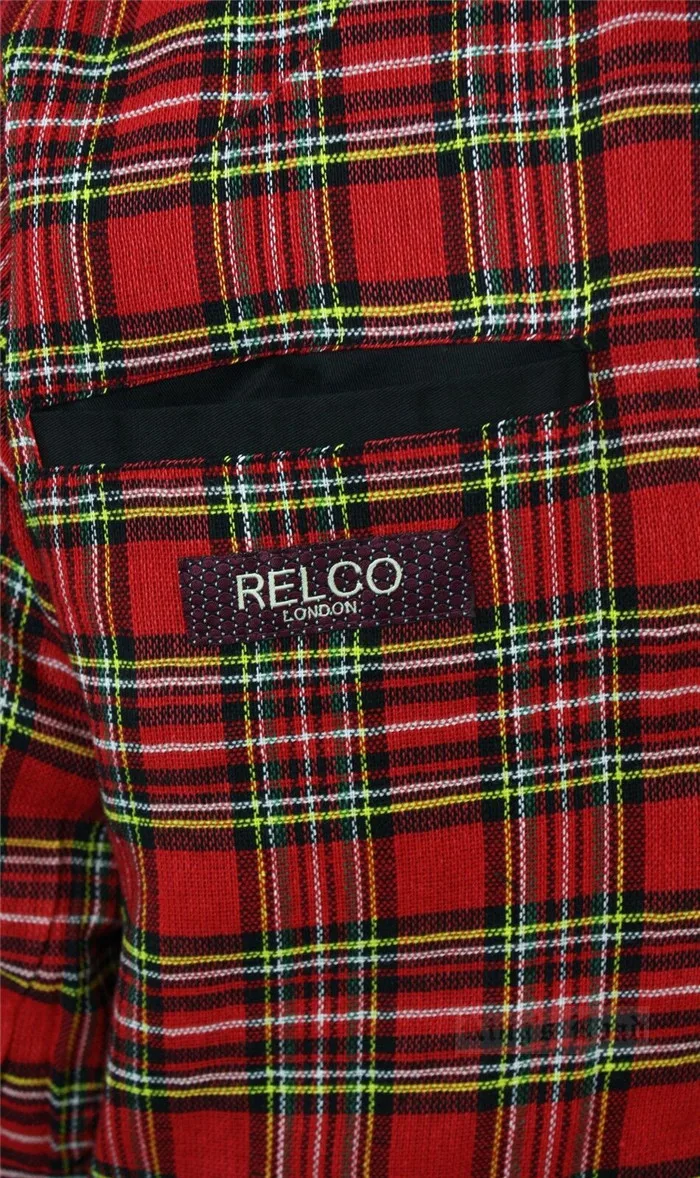 

KRRS Relco London Skinhead в стиле панк в клетку Harrington Jaet, подставка из полиэстера и хлопка, весенне-осенняя верхняя одежда