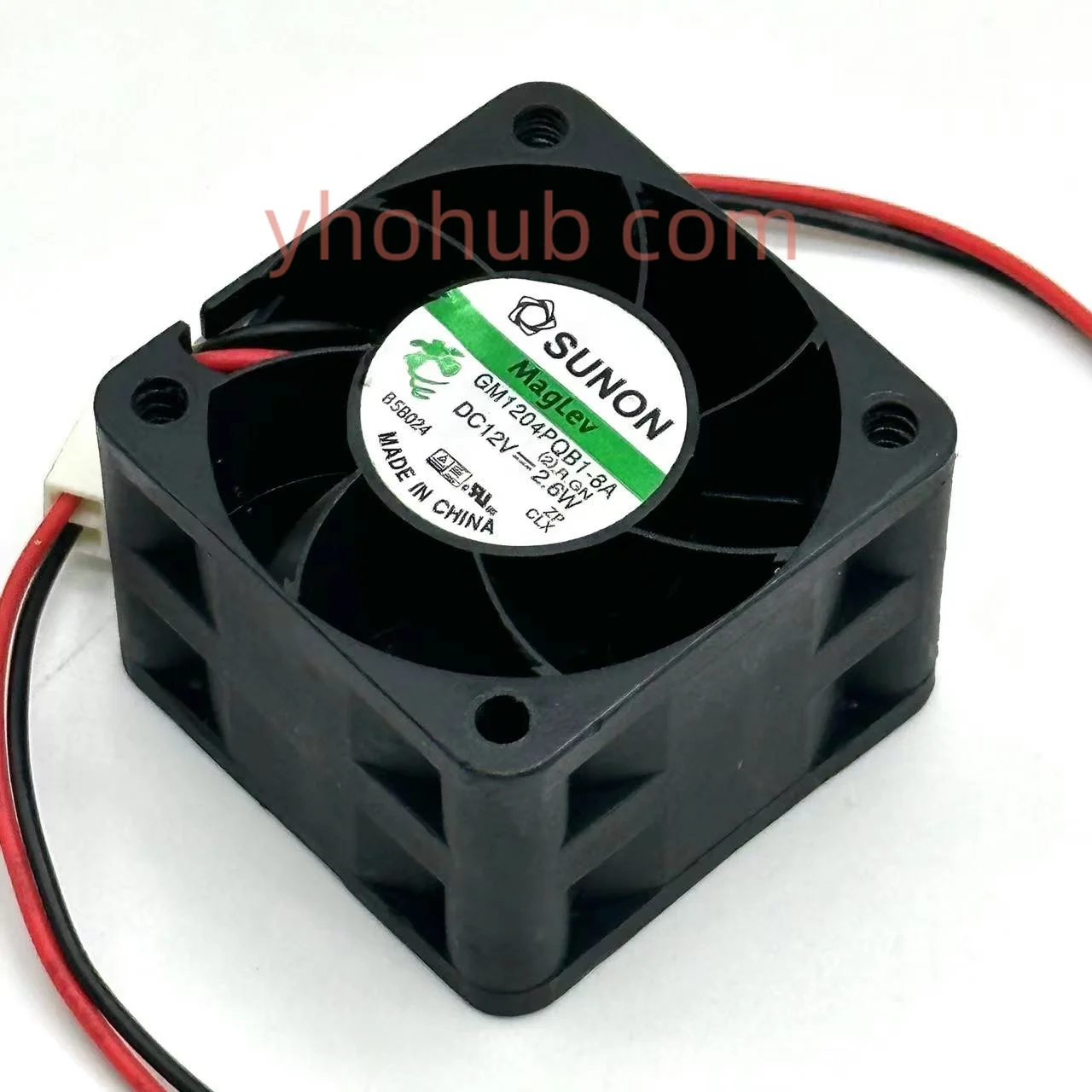 

SUNON GM1204PQB1-8A (2).R.GN Server Cooling Fan DC 12V 2.6W 40x40x28mm 2-Wire