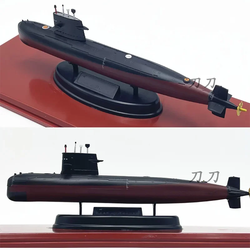 1:350 Scale China 039 Guesong Class Attack Submarine Model Glue-free Color Separation Simulation Metal & Plastic Product