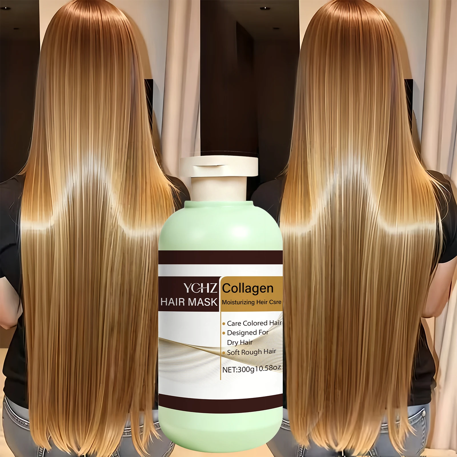 Collagen Hair Mask 300g Super - đánh giá và giá Hair Care Collagen