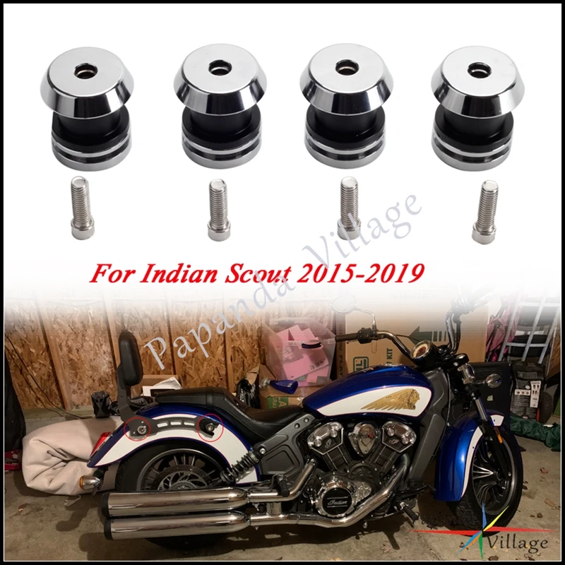 

Motorcycle Fast Release Rack Docking Hardware Screw Sissy Bar Mount Coil Kit For Indian Scout Bobber Sixty Twenty ABS 2015-2020