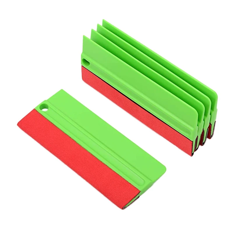 LICG 5 Pcs Big Buffer Vinyl Squeegee For Sensitive Surface Film Vinyl Wrap Application Decals Sticker Wallpaper Installation