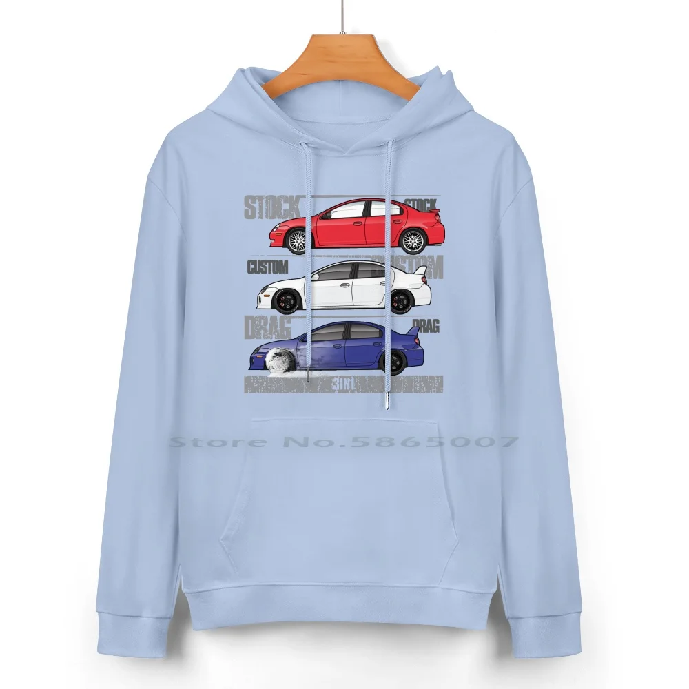 Sudadera con capucha de algodón 3 en 1, suéter de 24 colores, neón, Srt4, Sxt, Lx, Chrysler, luces traseras, Mopar americano, 2003, 2004, 2005