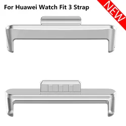 2PCS Connector For Huawei Watch Fit 3 Strap 20mm Watch Band Connector Smartwatch Wristband 2024 Newest fit3 Adapter Accessories