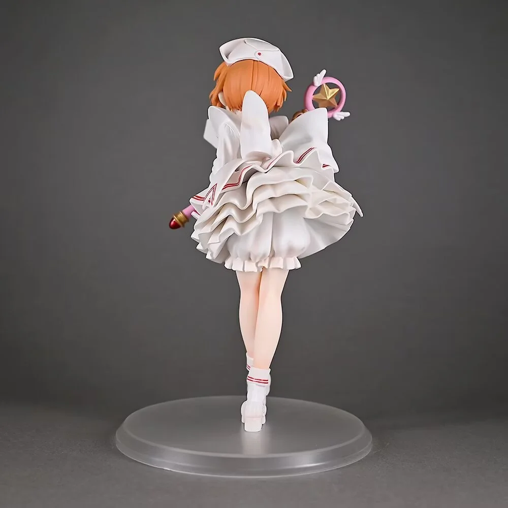 Anime cardcaptor sakura kinomoto sakura gk pvc figura de ação modelo colecionável boneca brinquedo 22cm