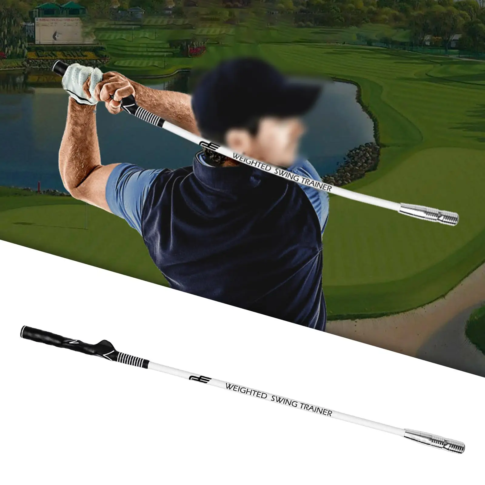 

Golfer Swing Speeding Trainer Practicing Guide Strength Posture Corrector Training Equipment Trainer Stick for Beginner