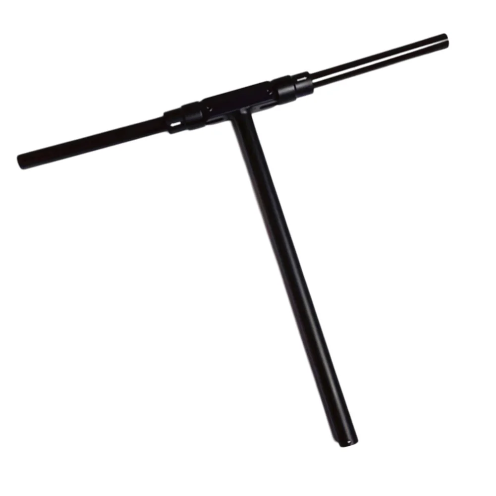 Black Scooter T-bar 10 Inch Scooter T-bar Approx 450MM Length Easy To Install Ergonomic Design Lightweight Handlebar