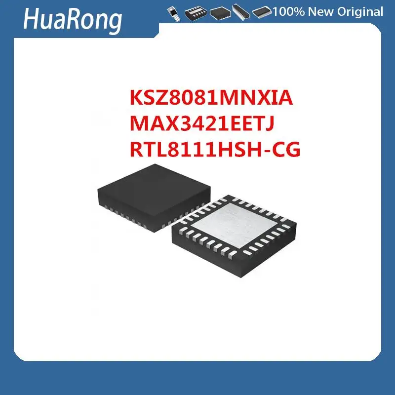 2 adet/grup KSZ8081MNXIA KSZ8081MNXIA-TR KSZ8081 MAX3421EETJ MAX3421EE MAX3421 RTL8111HSH-CG RTL8111HSH RTL8111 QFN-32
