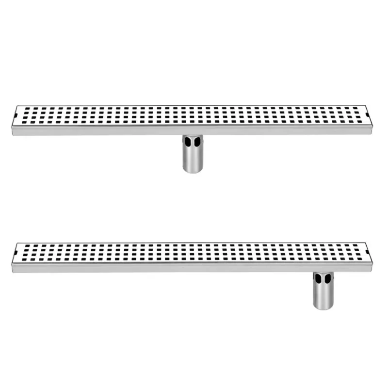 Factory hot sale stainless steel cover  shower channel linear floor drain with best quality