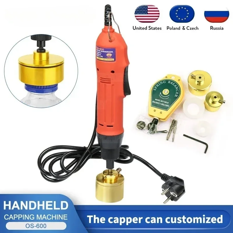 

Manual Bottle Capping Machine Hand Held Bottle Screw Cap(10-30MM) Screw Capper Sealer