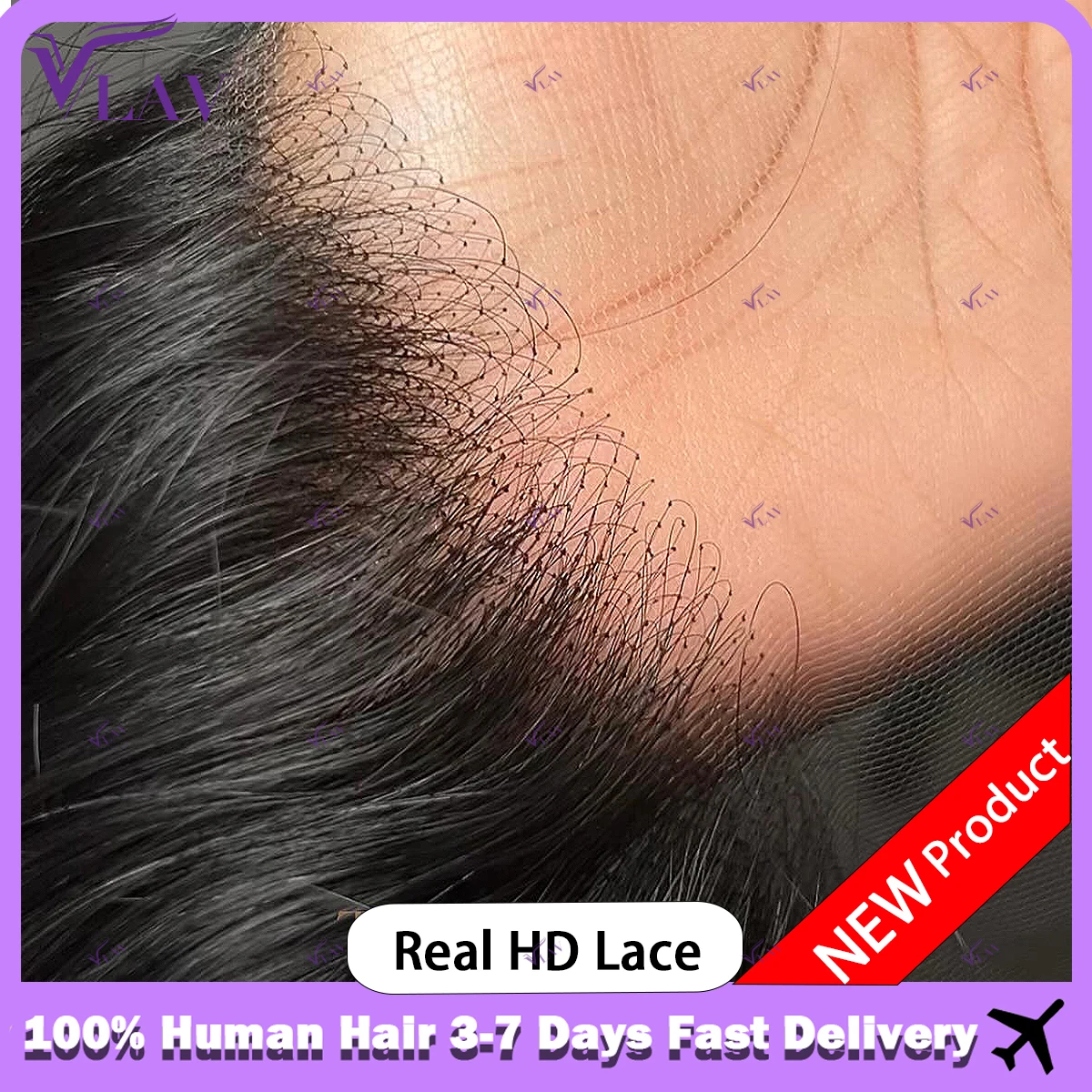 

Silky Straight Real HD Lace Frontal Glueless Wigs 13×4 HD Lace Front Wig 4×4/5×5 HD Lace Human Hair Wig For Woman Melt Skins Wig