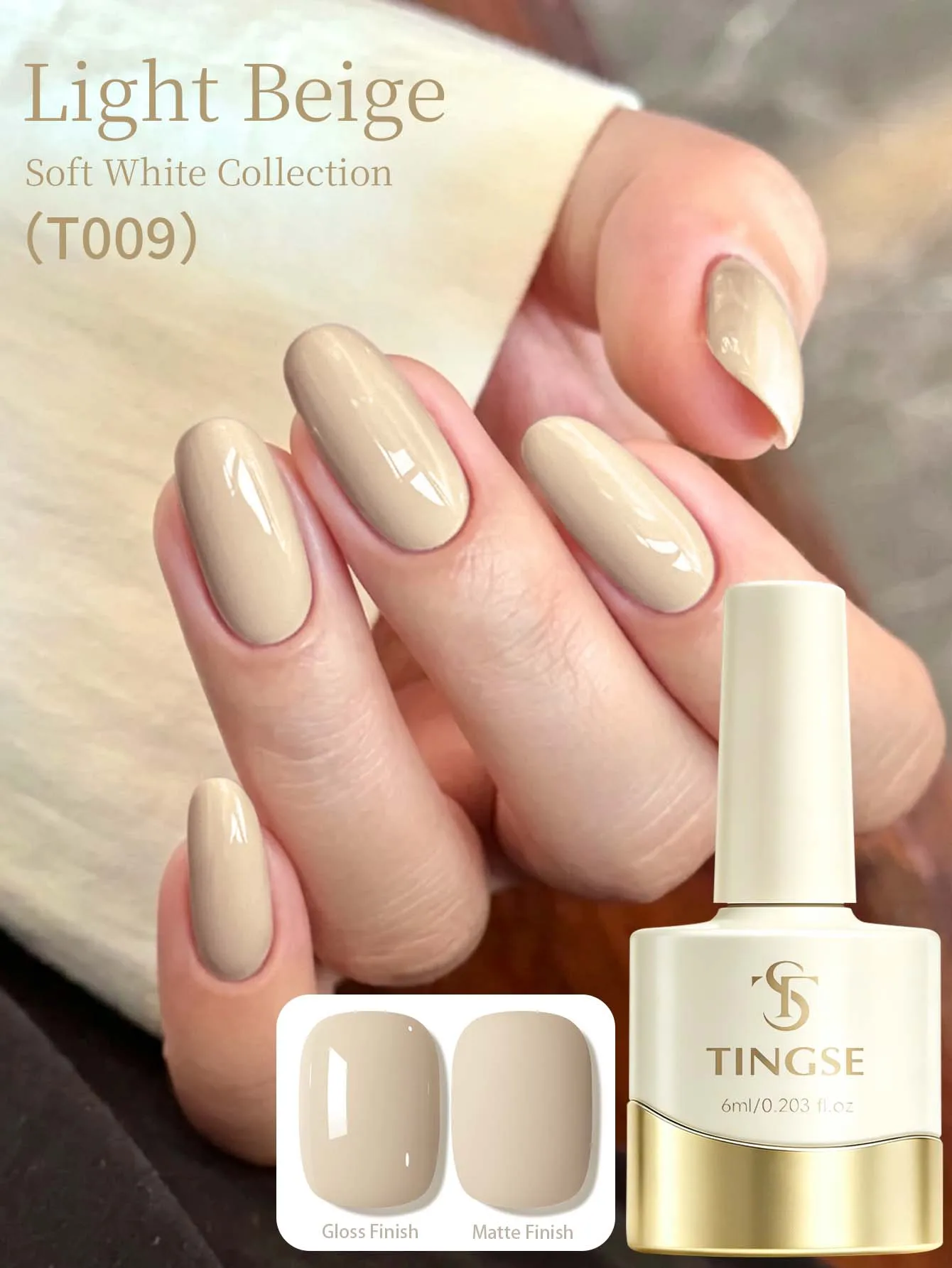1pc 6ml Gel Nail Polish Starter Pure Soak Off No Wipe Nail Gel Polish Suitable For All Seasons