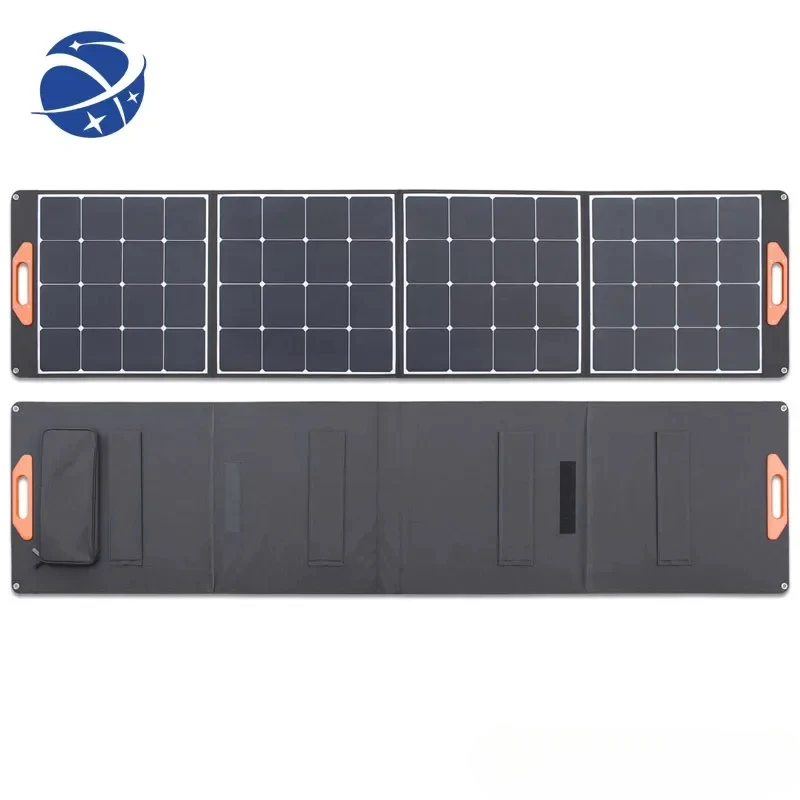 YYHC Travelling Camping ETFE Mono Foldable Solar Panel Charger 300w Folded Solar Panel For Campers