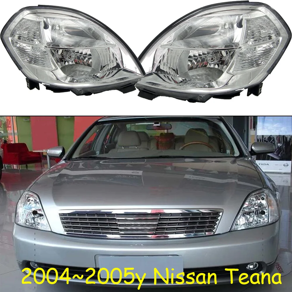 

1pcs car bumper optima headlamp For Nissan Teana headlight 2004~2005y car accessories head lamp for Nissan Teana fog light