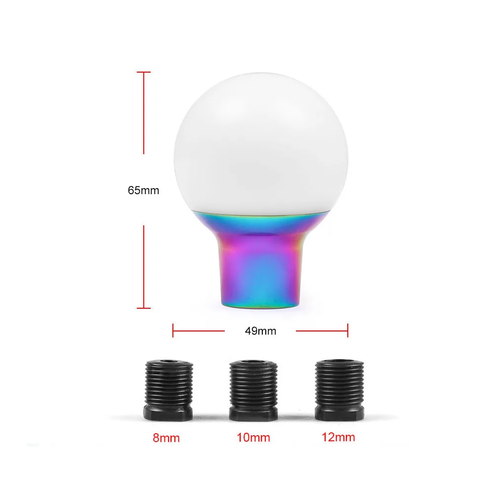 

5 6 Speed Universal Car Resin Gear Shift Knob Shifter Manual Replacement Stick Head Lever AT MT