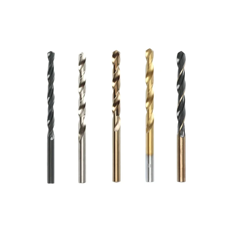 

Hss Cobalt Titanium Drill Bits with Straight Shank U Drill Type for Metal Stainless Steel Iron Metric Size Alloy M42 Materials