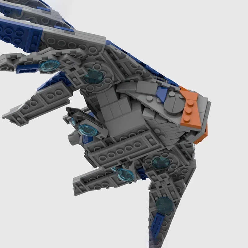 408pcs MOC Midi Scale Marvelled Guardians Model Building Blocks Festival Gift Architecture Toys DIY Education Brick Birthday - view 3