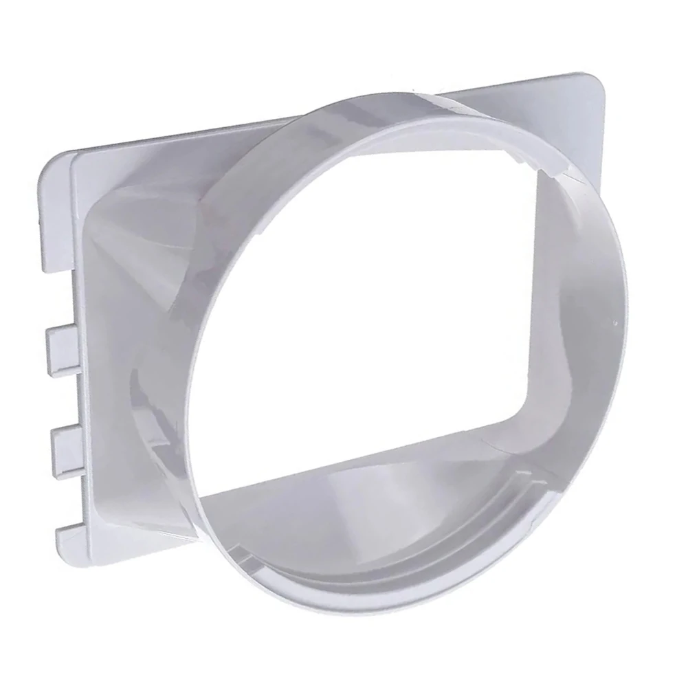 

197*130*150 мм соединитель для воздуховодов, адаптер для воздуховодов из АБС-пластика, эффективная вентиляция, серый, портативный, простой в установке