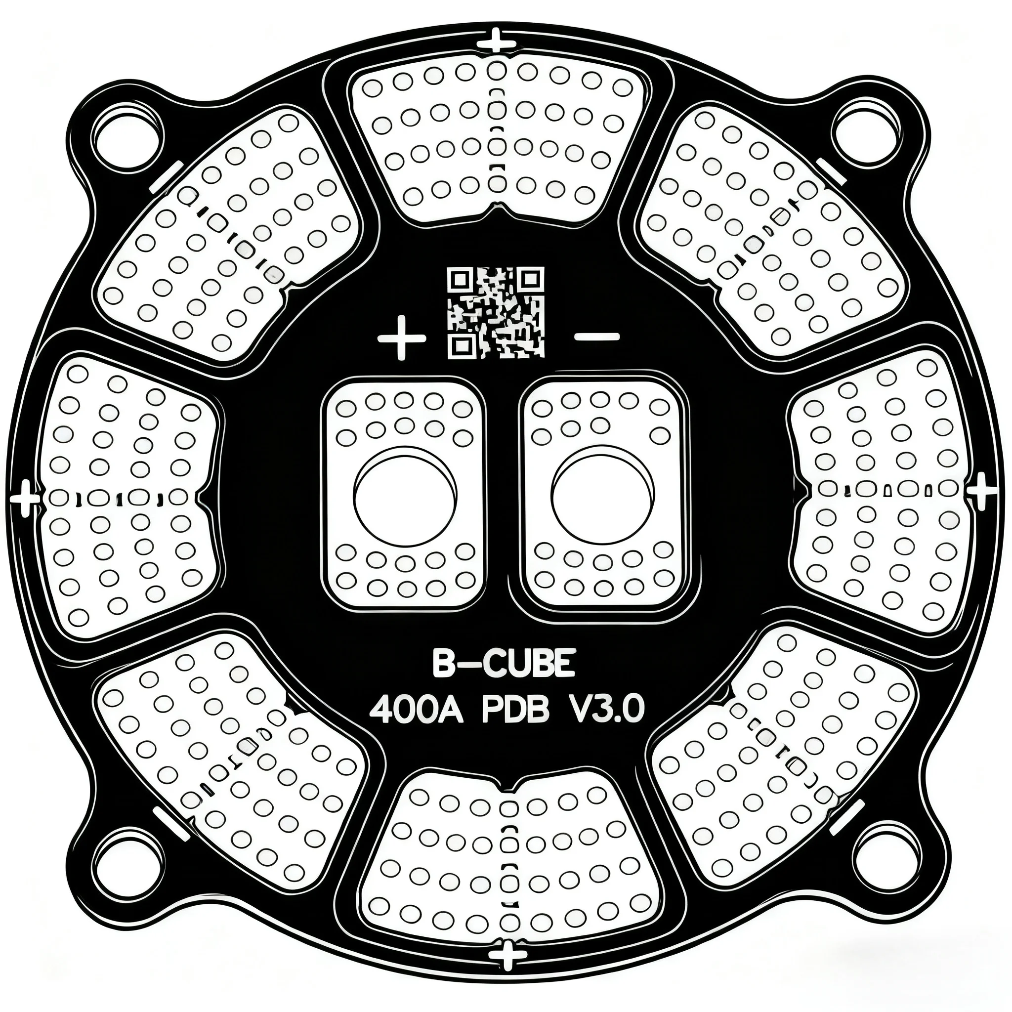 Placa de distribución de energía BCUBE PDB, concentrador de energía para cuadricóptero, placa de distribución de energía PDB V3.0 con puerto XT60 LINE