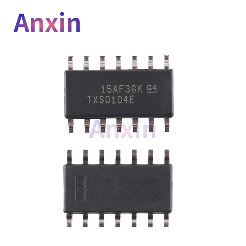 

10PCS TXS0104E TXS0104EDR TXS0104ED TXS0104 SOP-14 4Bit Bidirectional Voltage-Level Translator SMD IC Chip