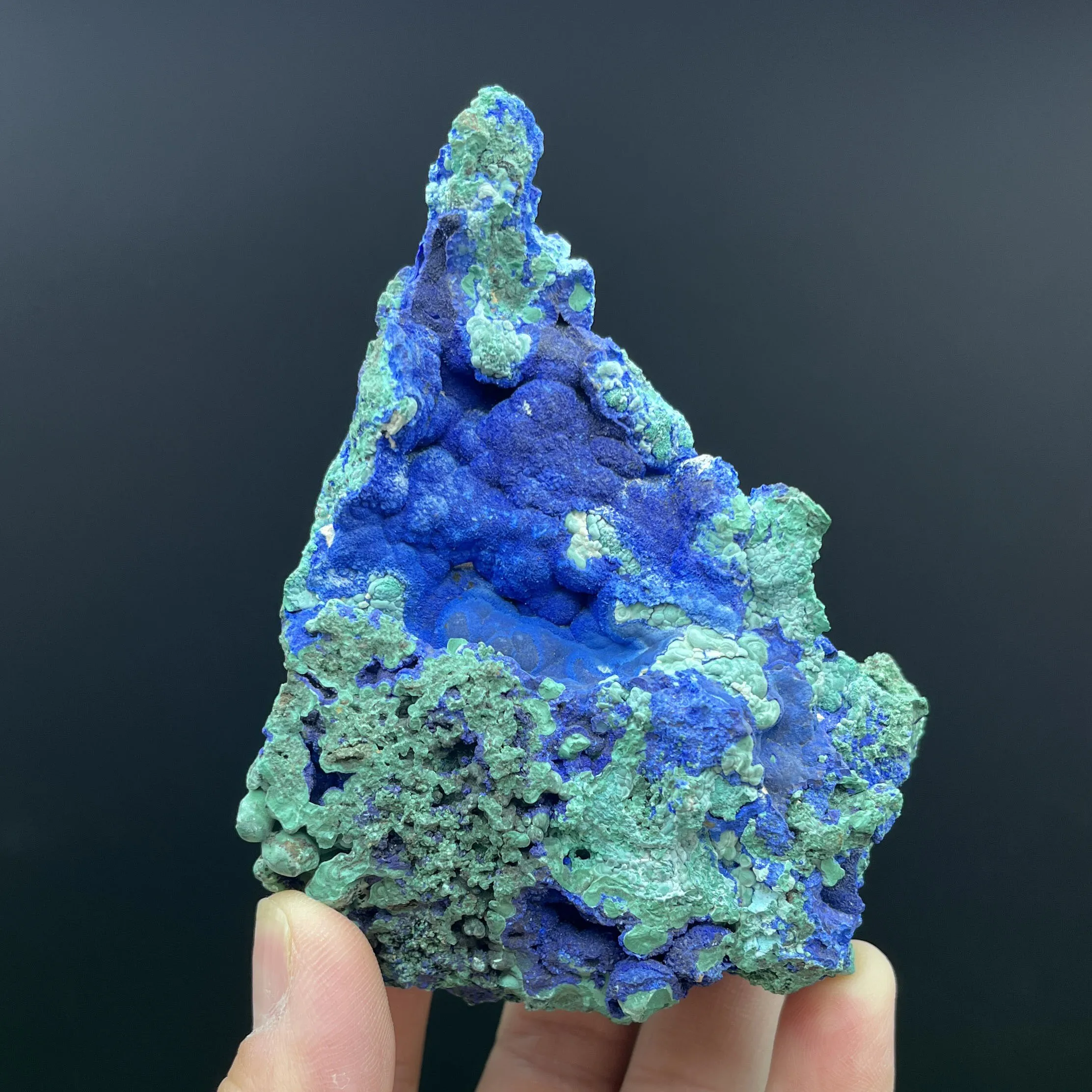 

100% Natural Beautiful Azurite and Malachite Symbiotic Mineral Specimen Crystal Stone Feng Shui Crystal Healing Crystal