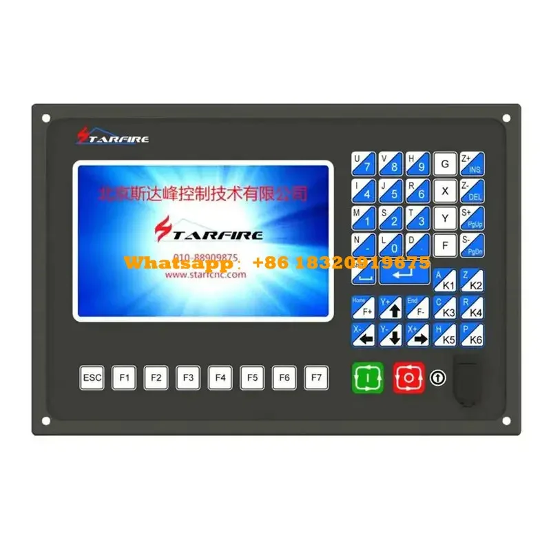 STARFIRE SF-2100S-BG 7.0 بوصة طائرة بلازما لهب قطع آلة التحكم باستخدام الحاسب الآلي المستخدمة نظام Cyclmotion