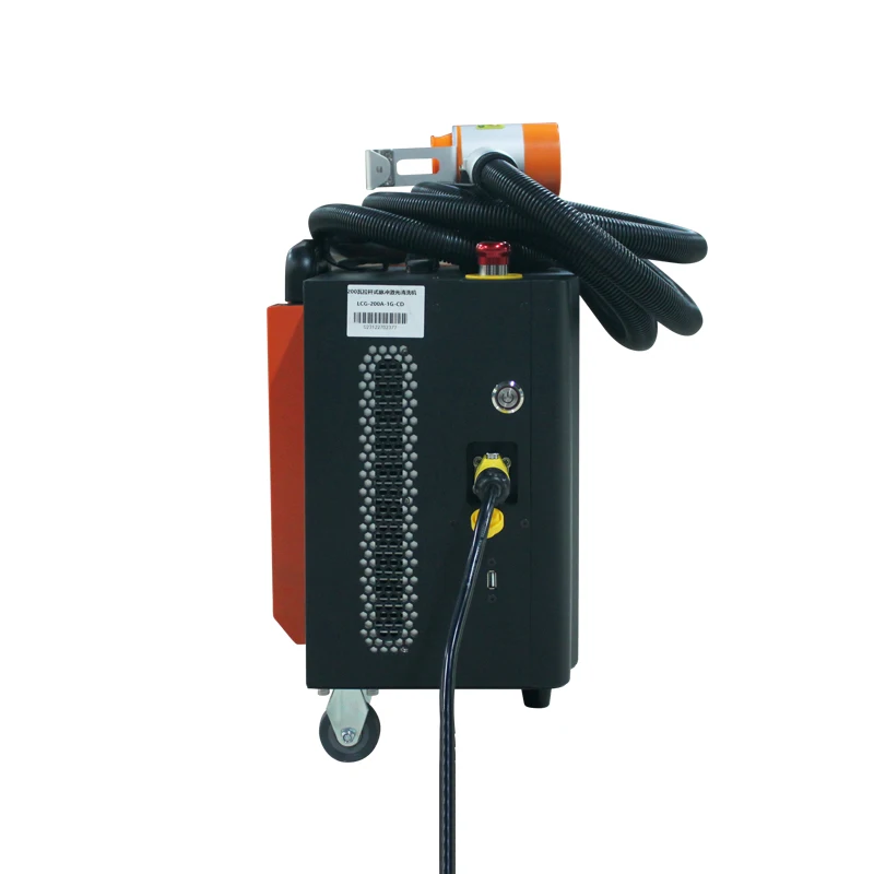 Pulse Fiber 100W 200W Laser Cleaning Machine Rust Handheld Laser Cleaning Machine Rust Removal Laser Removal Mold Rust