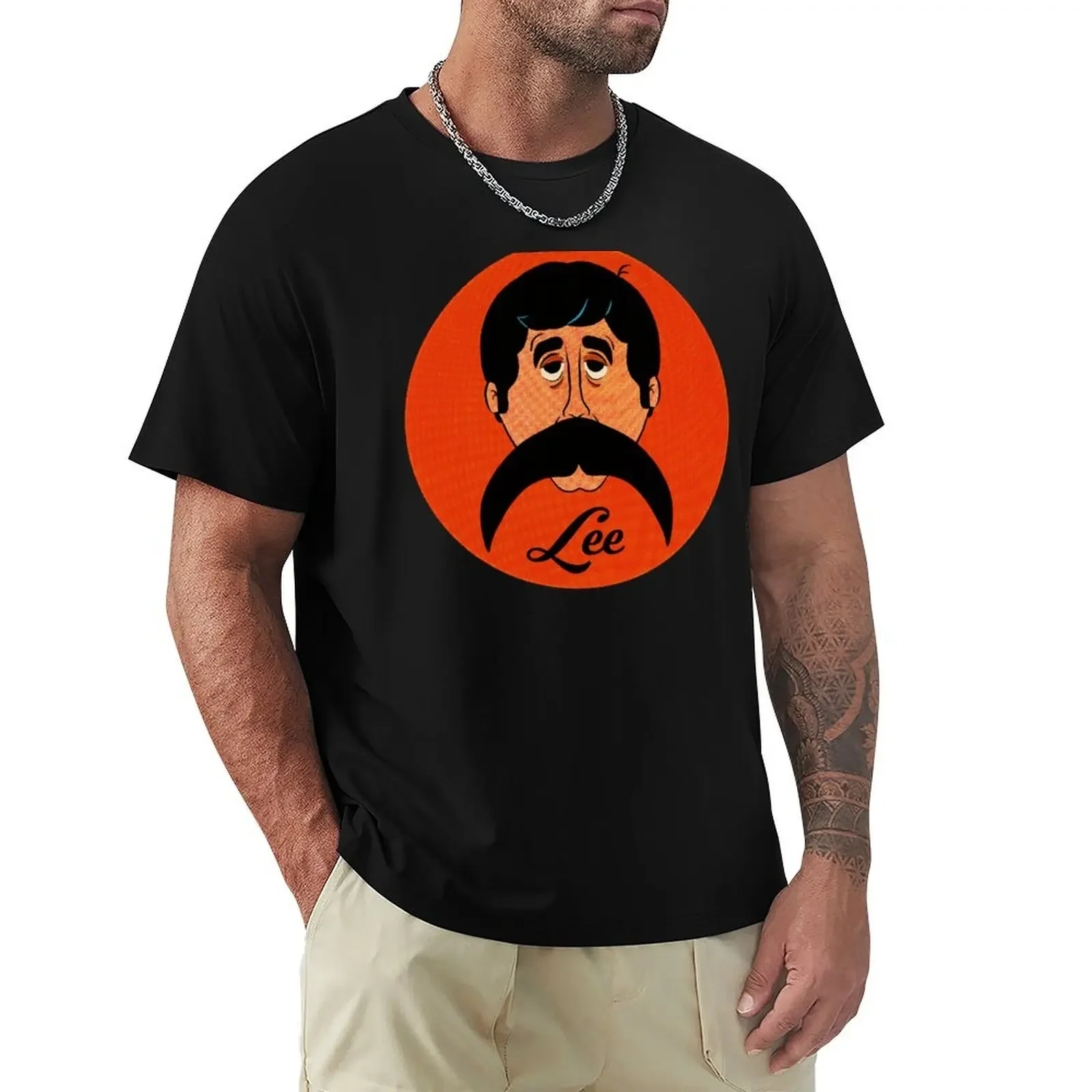 Lee Hazlewood Head T-Shirt rapper graphic tees graphics Men's t shirts