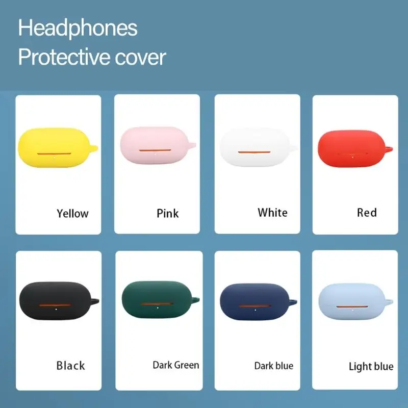 270b ตัวป้องกันซิลิโคนเคสเคส Soft Soft Flexible Soft สำหรับหูฟังไร้สายฝาครอบกันกระแทกปลอกแขนทนต่อการใช้งานทุกวัน