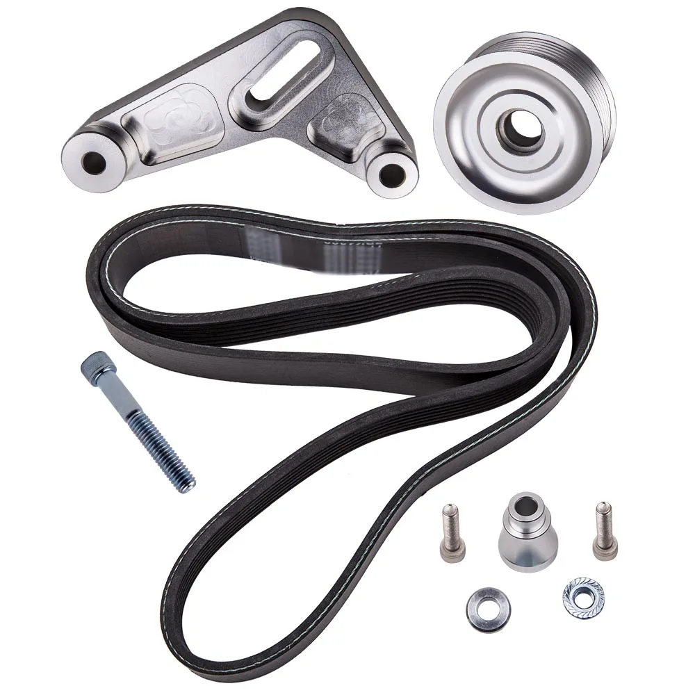 Swap Adjustable Idler Pulley Belt Kit For Honda Civic K20 K24 Engines K20 Heads view 5
