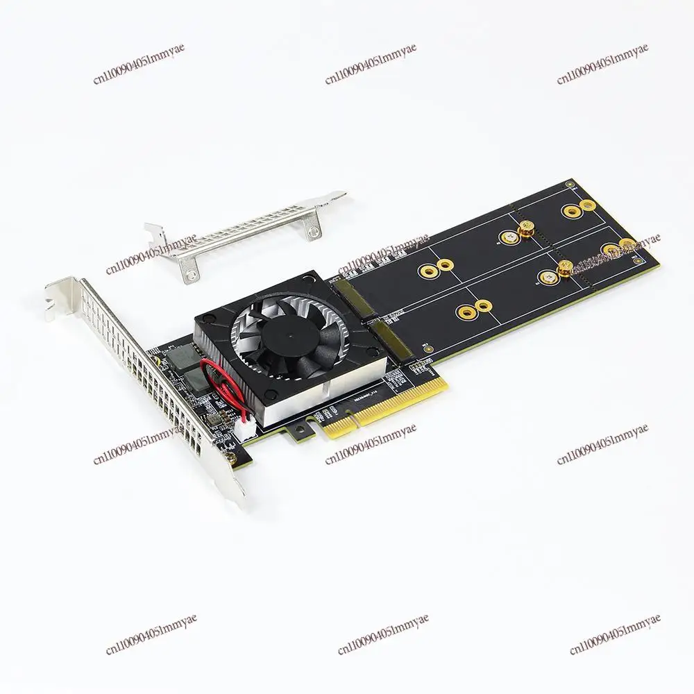 

Split-free Plx8747 Integrated Compatible Module Four-disc M.2 Half-height/full-height PCIE Expansion Card