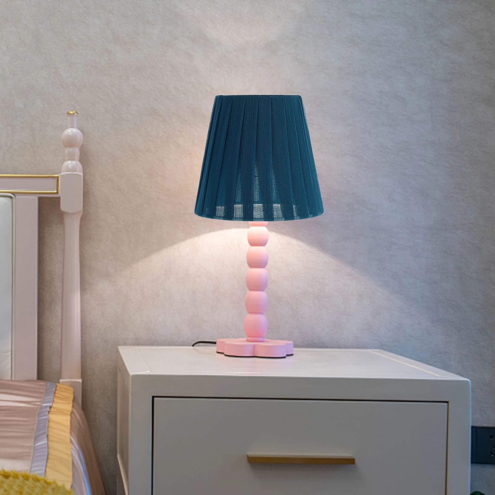 

Exquisite Fabric Lampshade Cover Indoor Cloth Light Accessory Decor Wall Lights Premium Material Dust Protection Soft Cozy