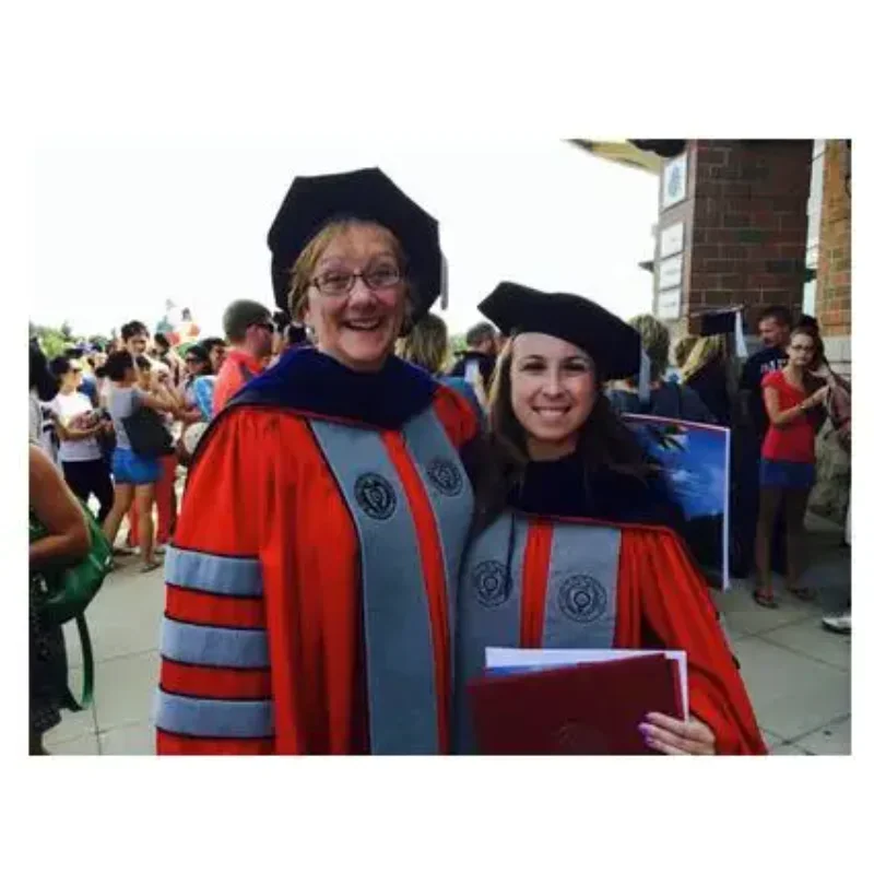 Conjunto de tres piezas de graduado escolar OSU Robe PhD de la Universidad Estatal de Ohio