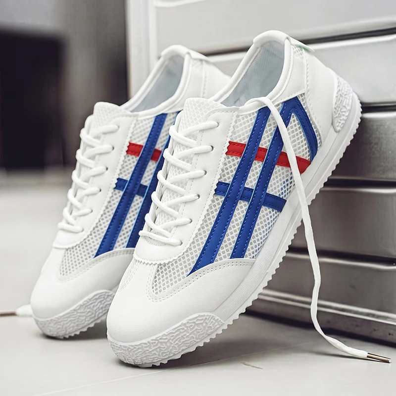

New Summer Casual Sports Shoes for Men Lightweight Breathable Wear-resistant Soft Sole Versatile for Running and Everyday Wear