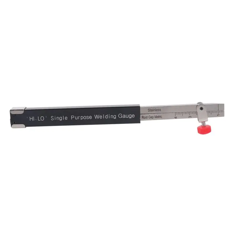 Hot Trend-10X Welding Inspection Scale Small Height Gauge Hi-Lo Dedicated Internal Welding Ruler Metric Size N19