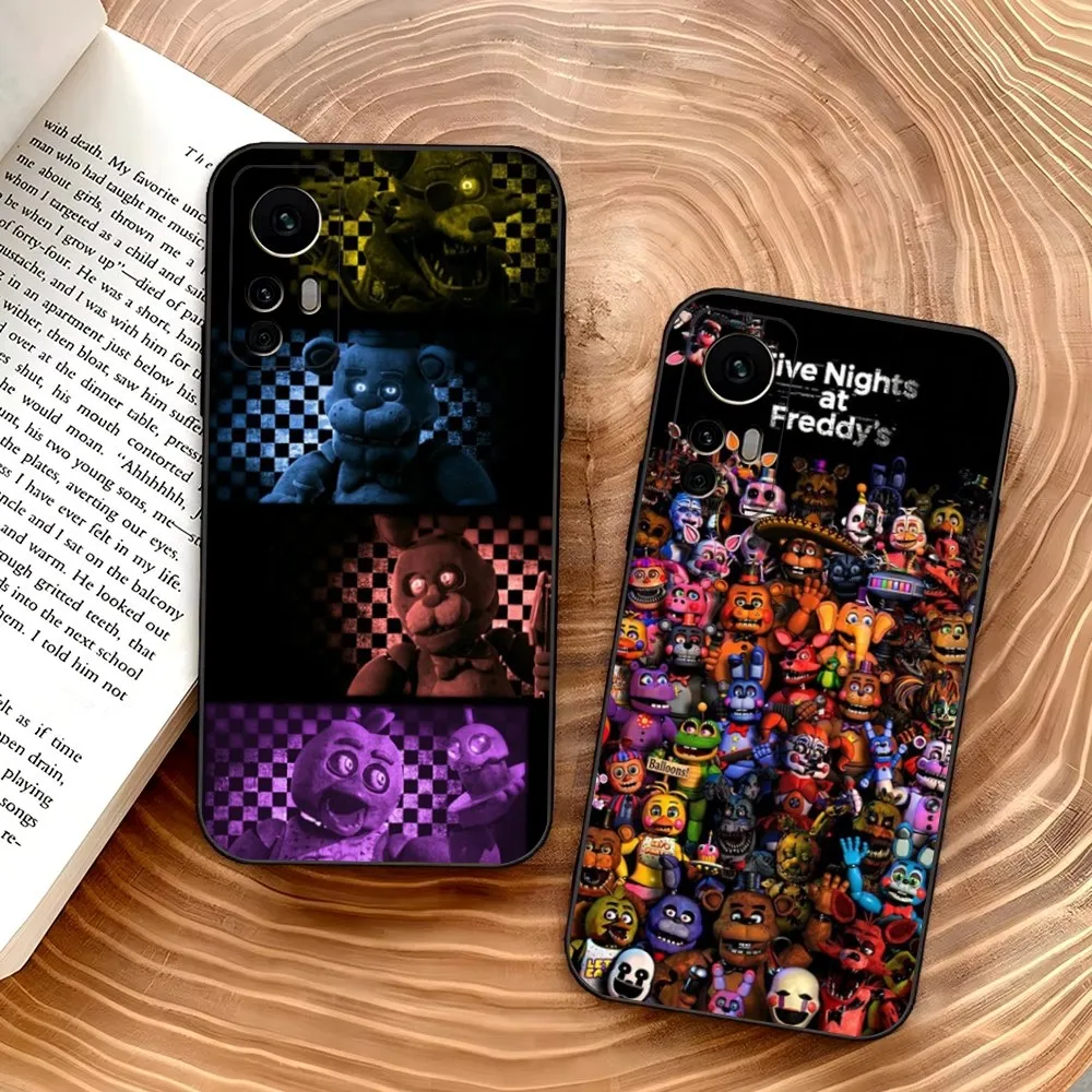 FNAF F-Five N-Nights at-Freddys Phone Case For Samsung A73,A91,A53,A52,A32,A73,A13,A21,A34,A71,A31,A22,A20,A40 Back Cover