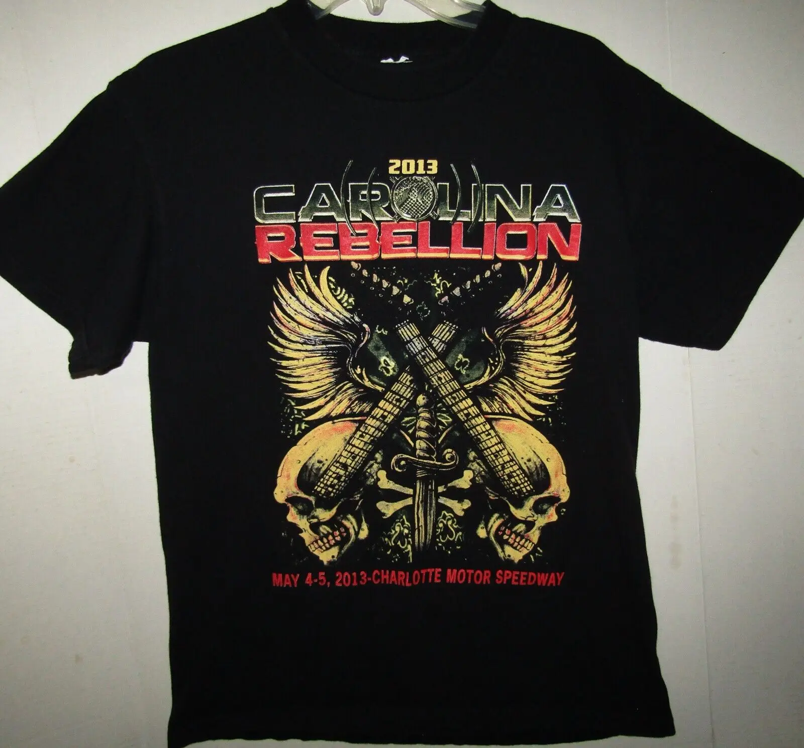 Carolina Rebellion 2013 Music Festival T Shirt Soundgarden Alice In Chains