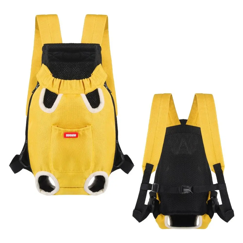 

Creative Pet Front Dog Bag Waterproof Adjustable Strap Pet Backpack Carrier Hands-free Durable Cat Carrying Bag Medium Dogs