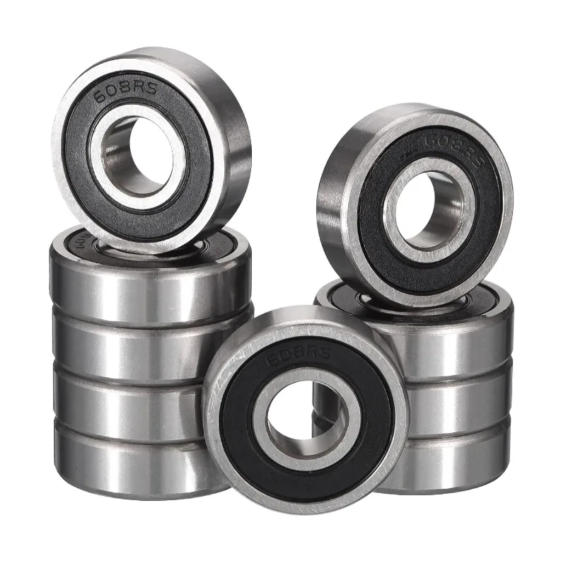 10pcs Ball Bearings 608 603 604 605 606 607 609 623 624 625 626 627 628 629ZZ RS